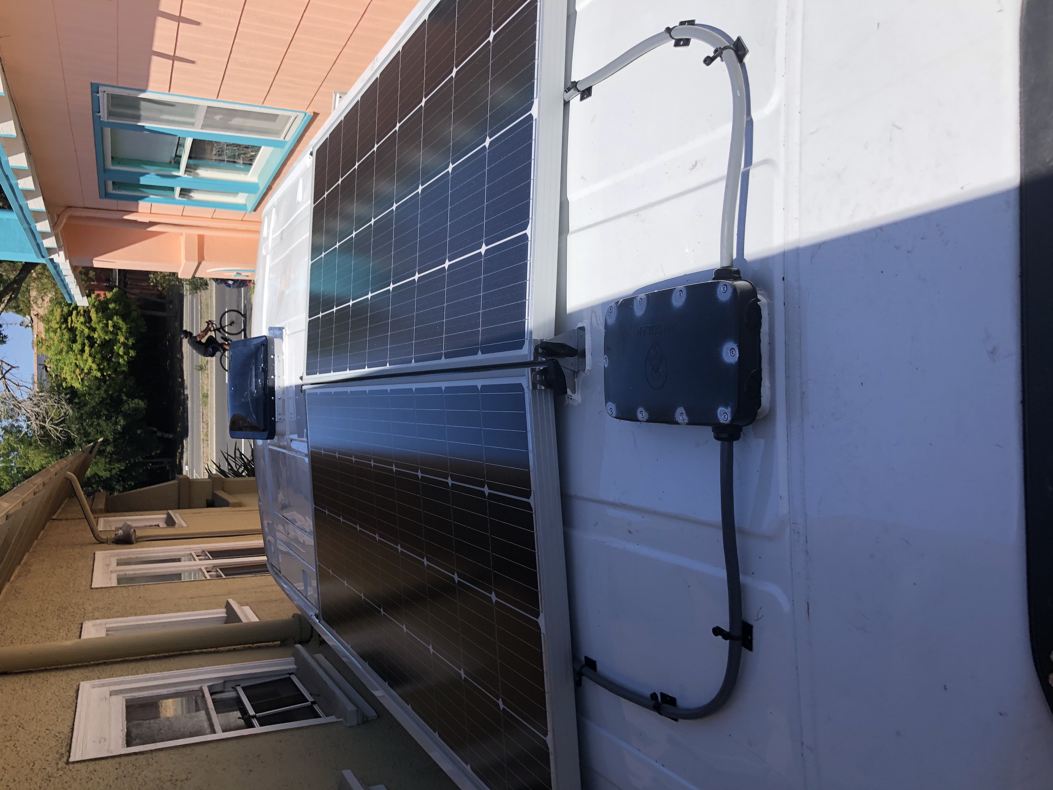 Van conversion detail